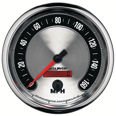 Auto Meter American Muscle 1289 5" 0-160 mph Speedometer Gauge