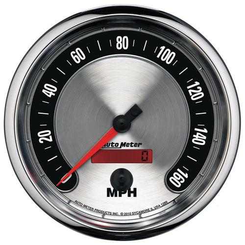 Auto Meter American Muscle 1289 5" 0-160 mph Speedometer Gauge