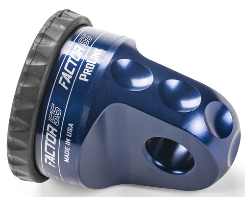Factor 55 Shackle Mount Prolink XTV Winch, Designed for use Steel or Synthetic Ropes up to 6,000 lbs - Blue