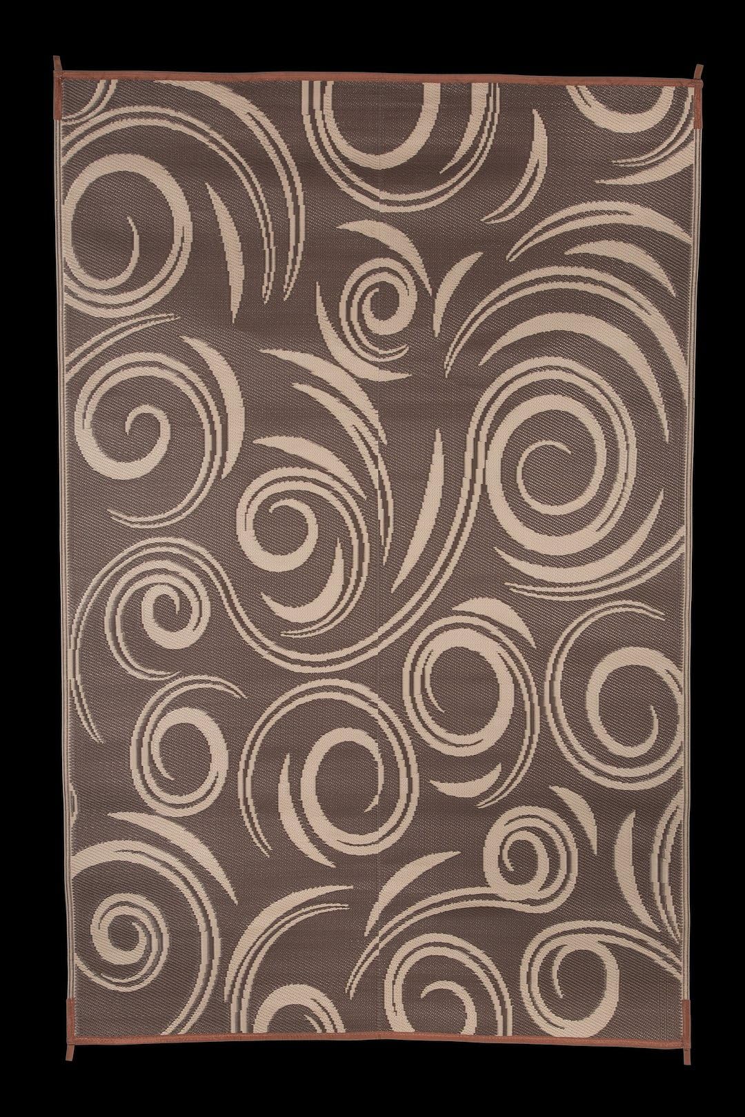 Faulkner 68859 Furniture Mat Wk&play Swirl Bn/bg 36x68