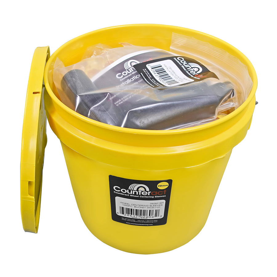 Wheel Centering Sleeves Counteract (1000PK + Tool, 20mm)