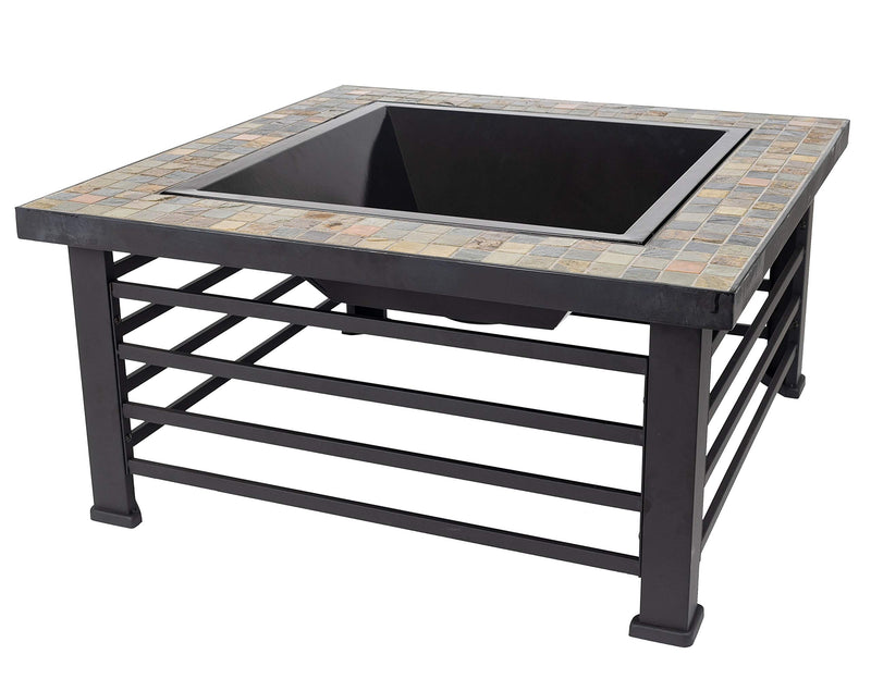 Slate Top Cascade Fire Pit