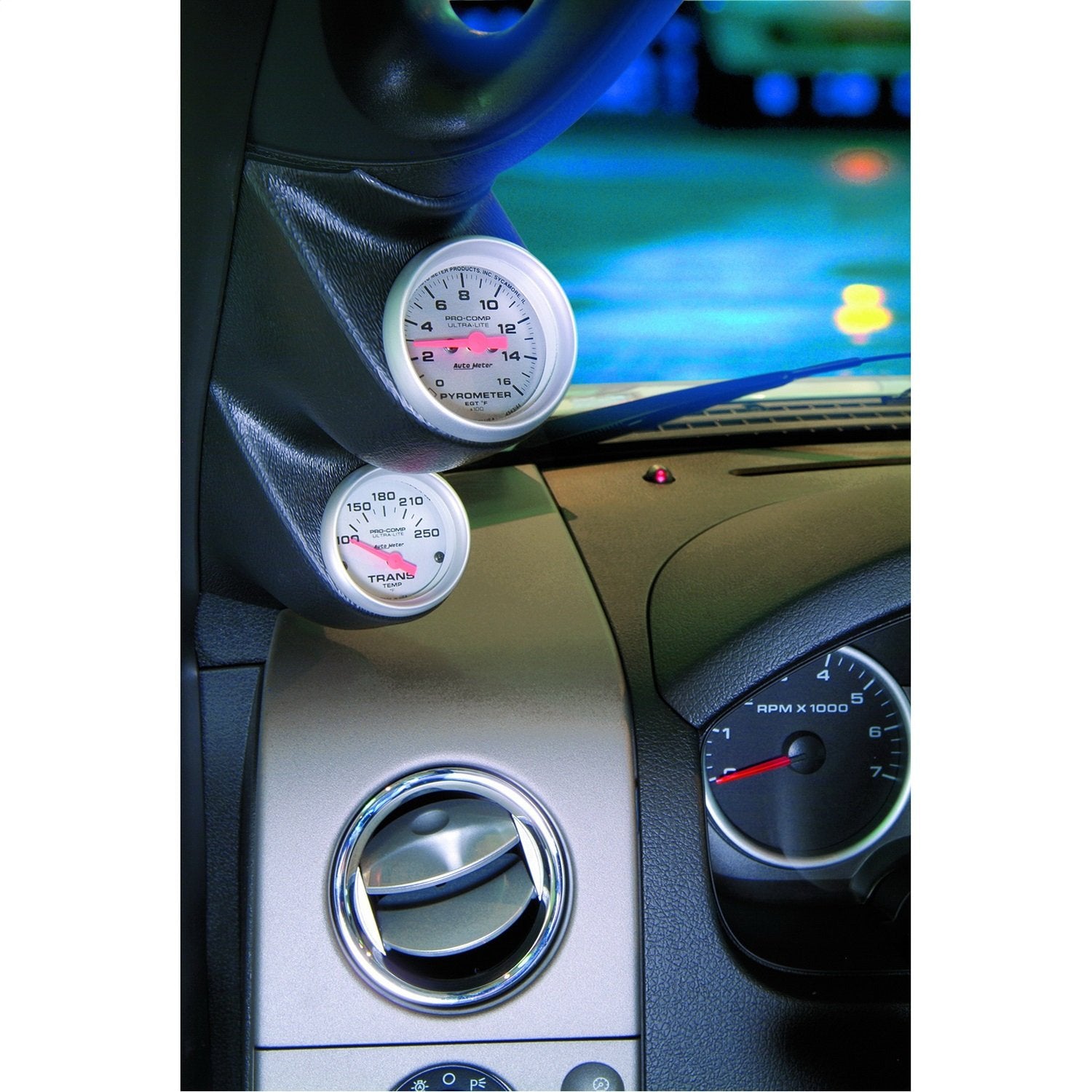Gauge Works Auto Meter 15312 Dual Gauge Pod