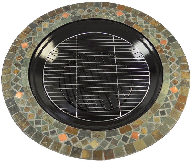 Charlotte Pleasant Hearth OFW909RC Slate Fire Pit