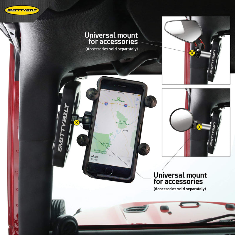 ALUMINUM GRAB HANDLES SmittyBilt - SB76931