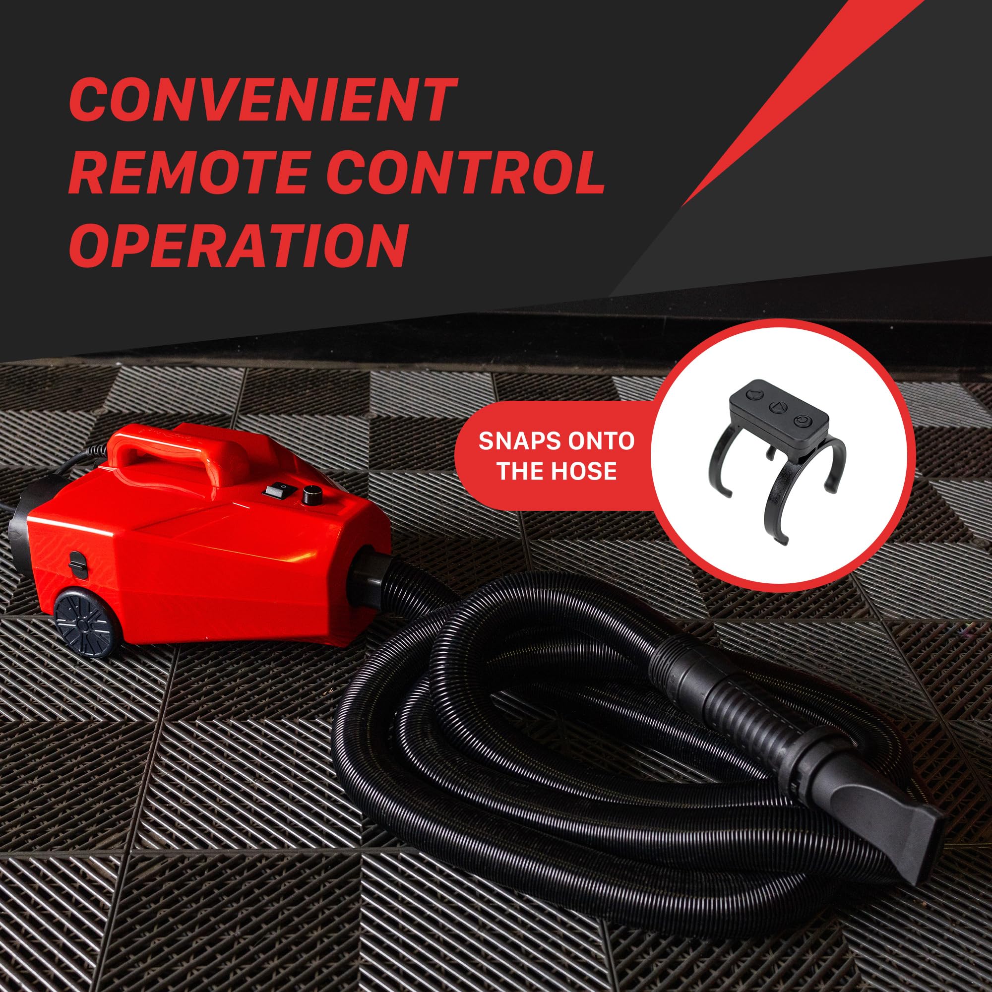 Maxshine Touchless Car Dryer Double Motor – Powerful Twin Motors for Scratch-Free, Streak-Free Auto Drying, Prevents Water Spots & Corrosion (Remote Control)