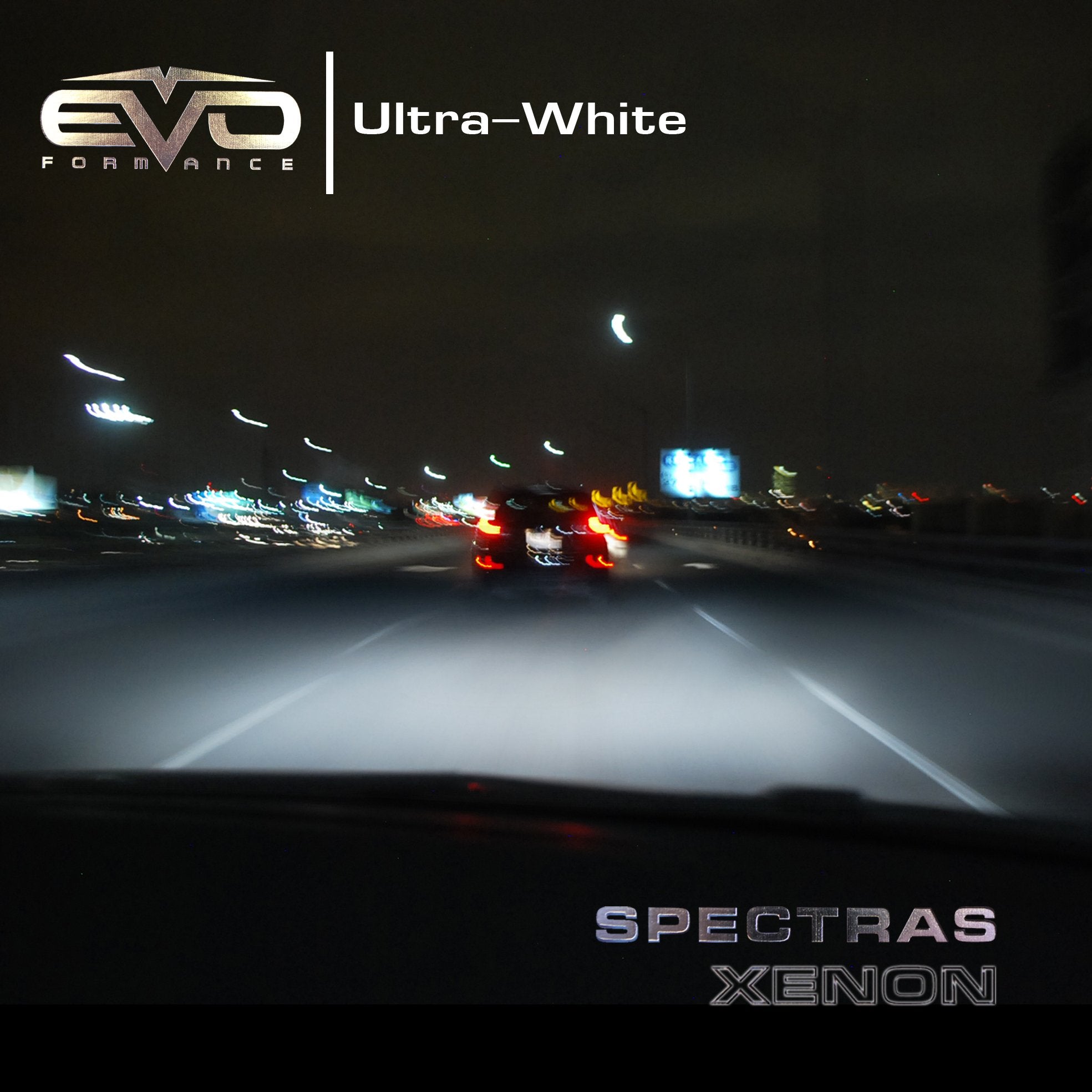 CIPA 93416 EVO Formance Spectras 9005 75W=100W Ultra White Halogen Bulb - Pack of 2, Medium