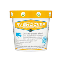 Biocide Systems RV Shocker Strong Odor Eliminator for Trailer & Camper, Eco-Friendly Chlorine Dioxide Odor Bomb for Motorhome Up to 400 Square Feet of Floor Space