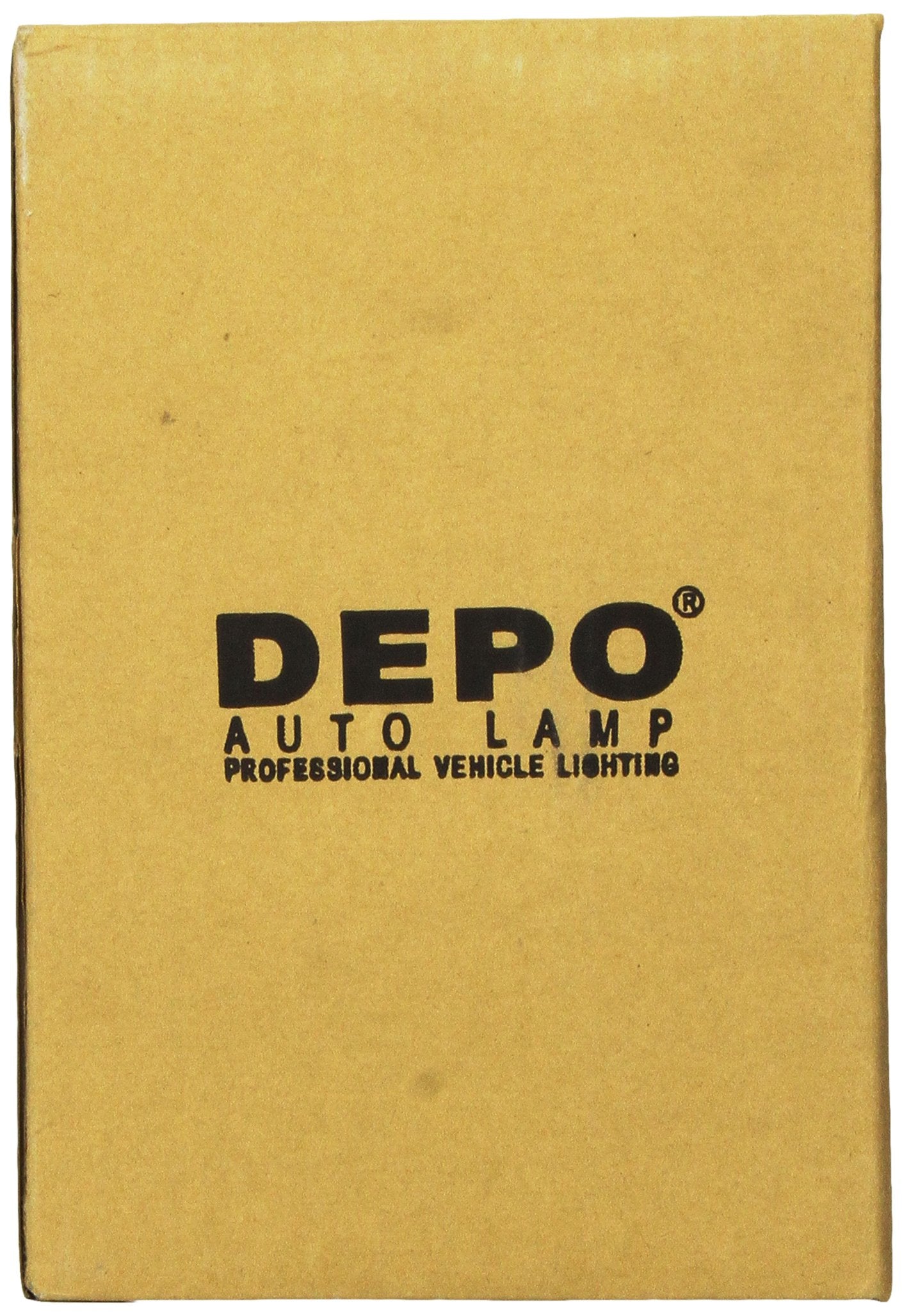 Replacement DEPO P-H802D Driver Side Headlight Assembly