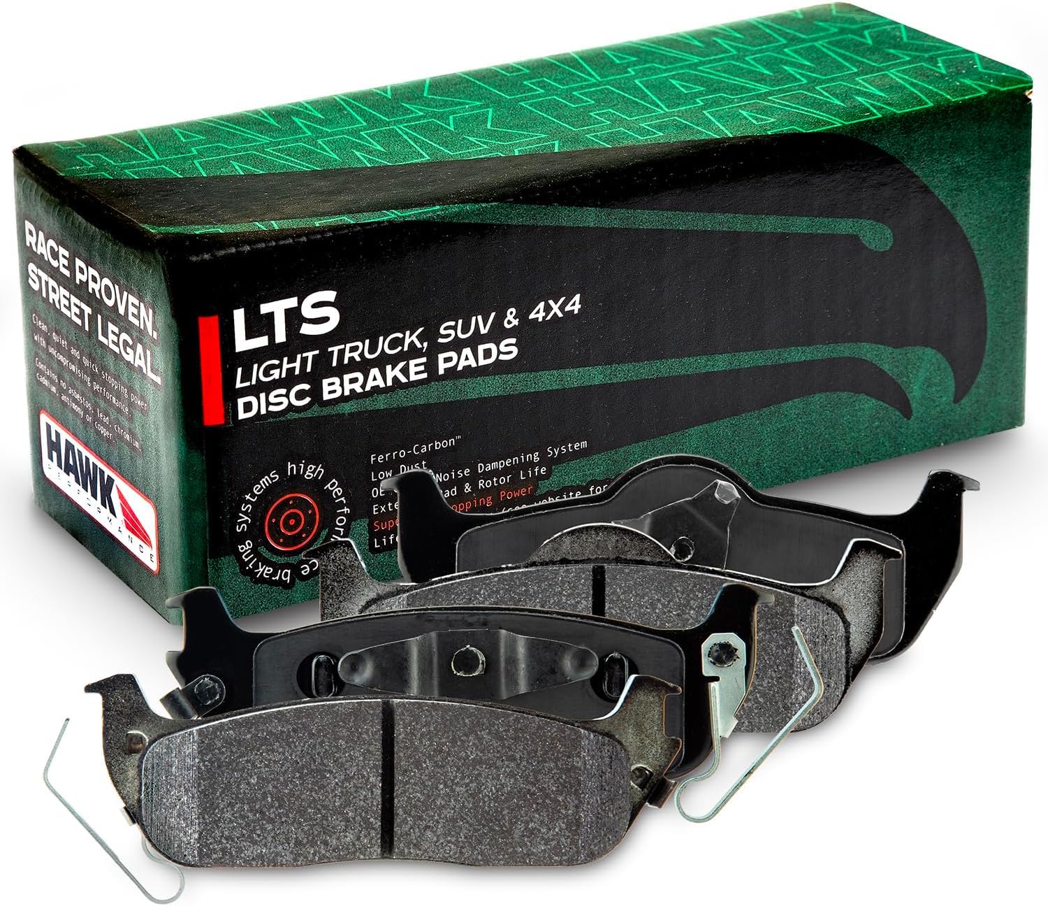 Hawk Performance LTS HB555Y.678 Light Truck and SUV Street Brake Pads