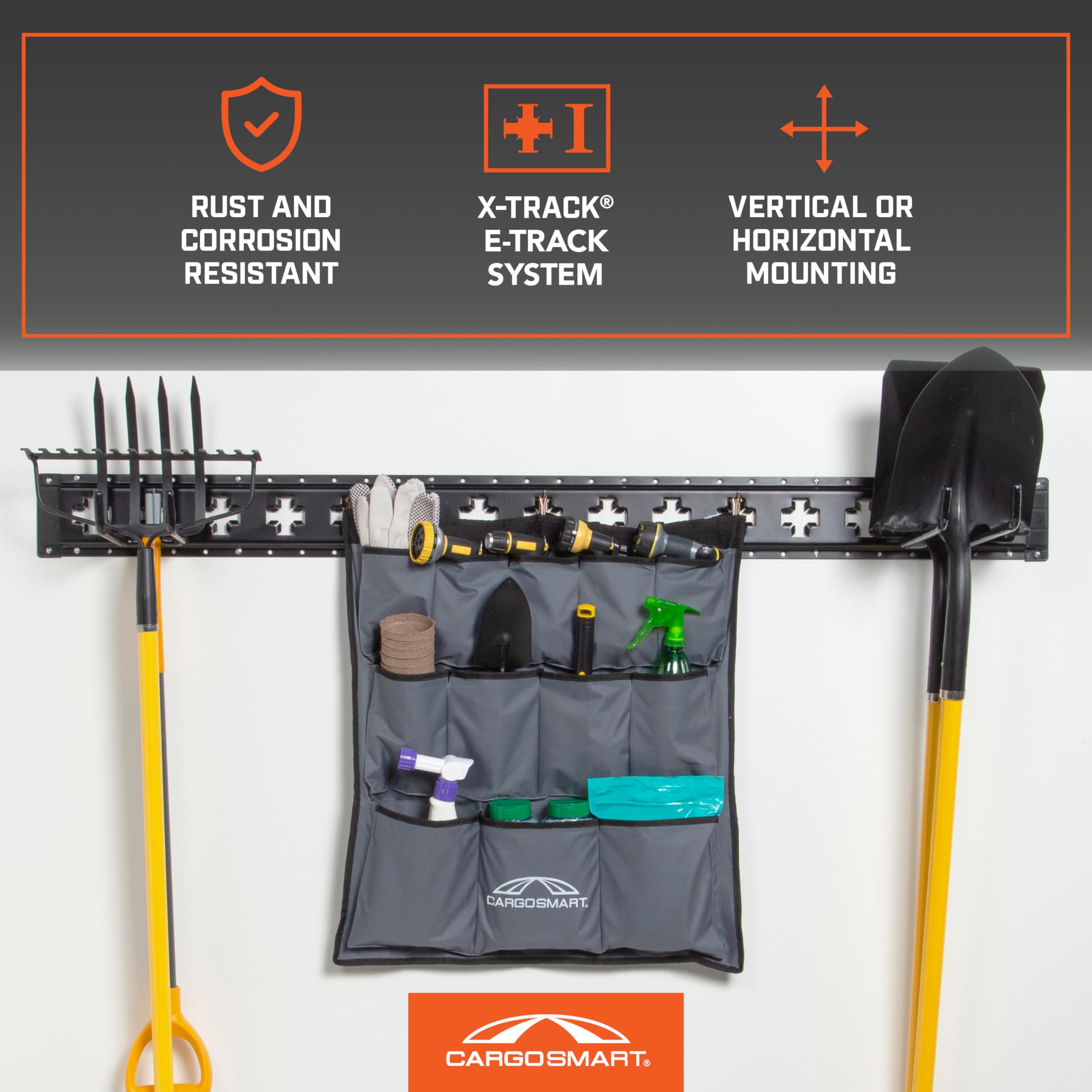 X-Track CARGOSMART Single Piece 1 Pk - Matte Black