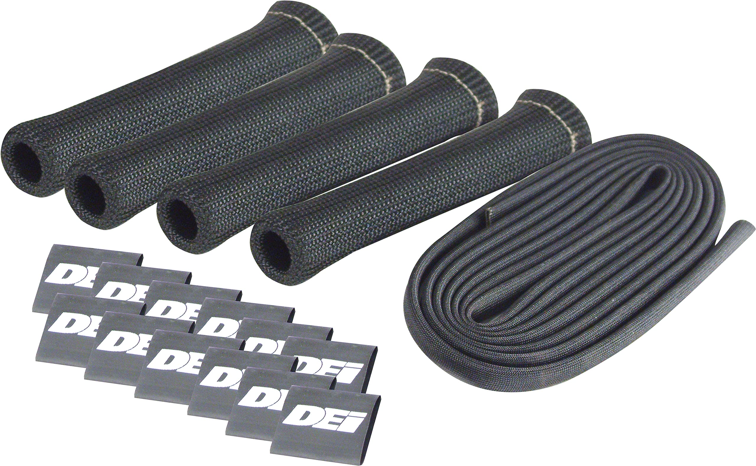 Protect-A-Boot and Wire Design Engineering 10584 Black 4-Cylinder Kit for Spark Plug Boot and Wire Protection