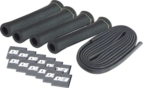 Protect-A-Boot and Wire Design Engineering 10584 Black 4-Cylinder Kit for Spark Plug Boot and Wire Protection