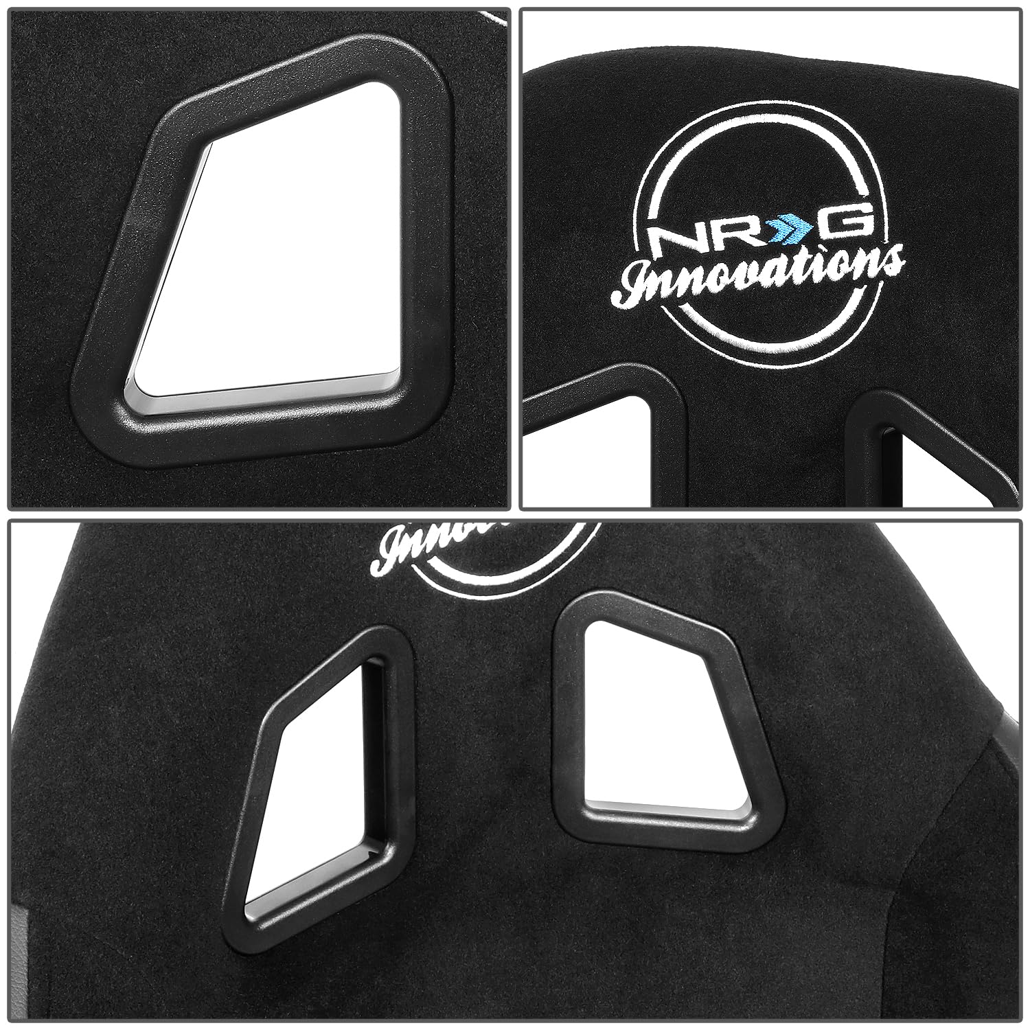 NRG Innovations FIA Competition Seat NRG-FRP-RS500M with Competition Fabric, FIA Homologated, Free Driving Position