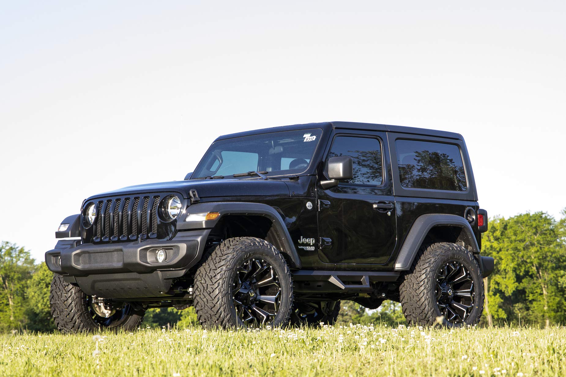 3.5" Rough Country Lift Kit for 2018-2023 Jeep Wrangler JL 2-Door - 62930