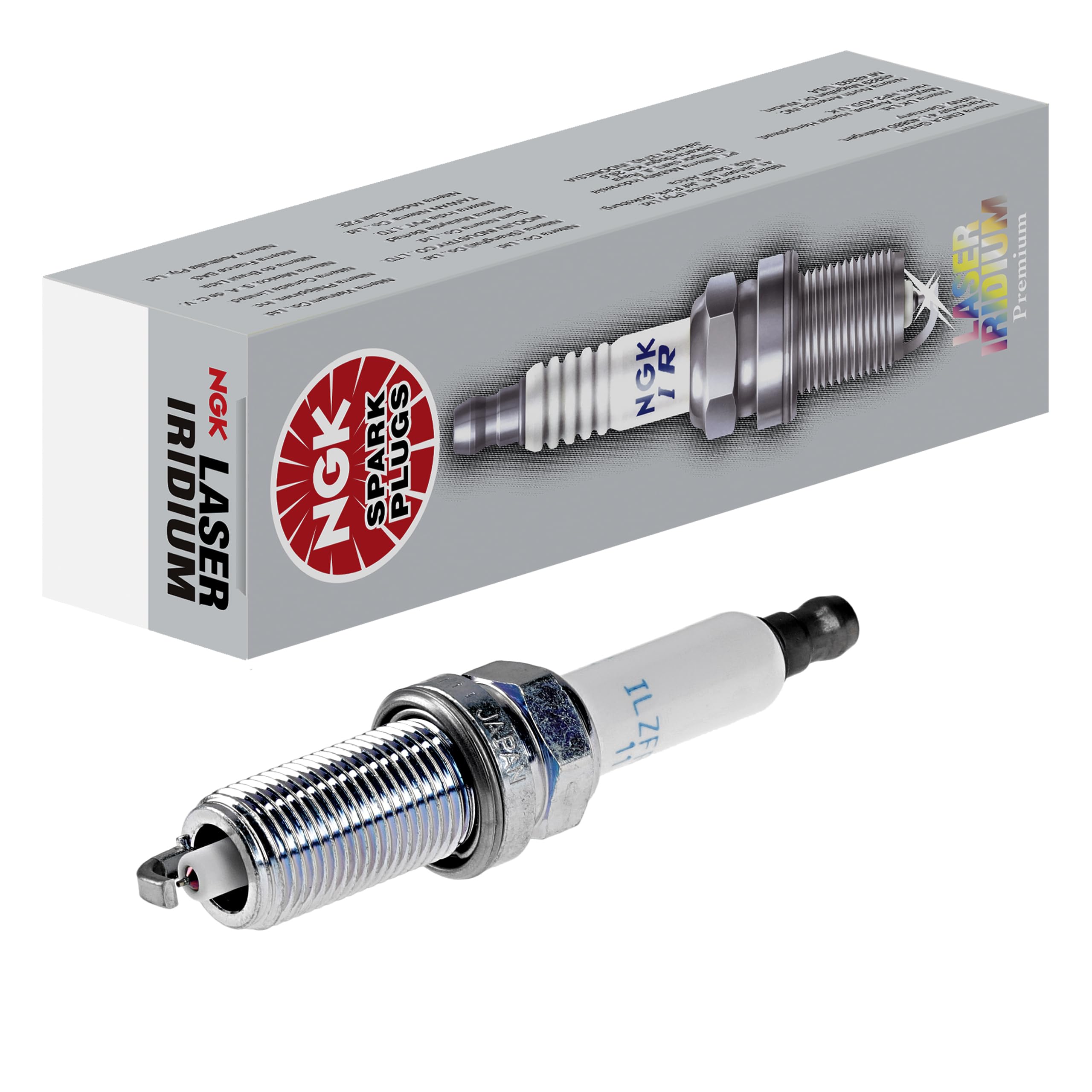 ILZFR6D11 NGK Laser Iridium Spark Plug, Pack of 1