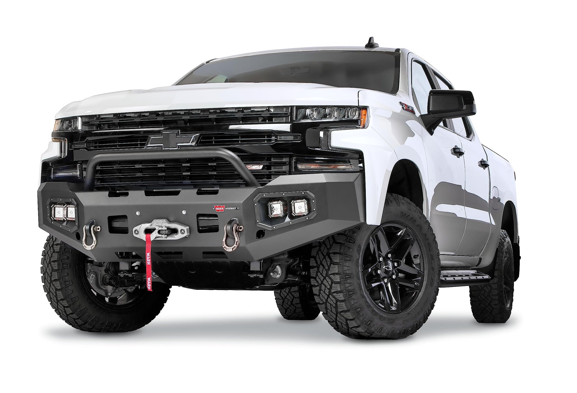 Ascent WARN 105785 Front Bumper, Fits: Chevrolet Silverado 1500 Trucks (2019-2021)