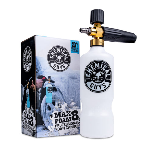 Chemical Guys TORQ Professional Foam Cannon EQP_310 Max Foam 8, (Great for Cars, Trucks, SUVs, Motorcycles, RVs & More) 32 oz Bottle