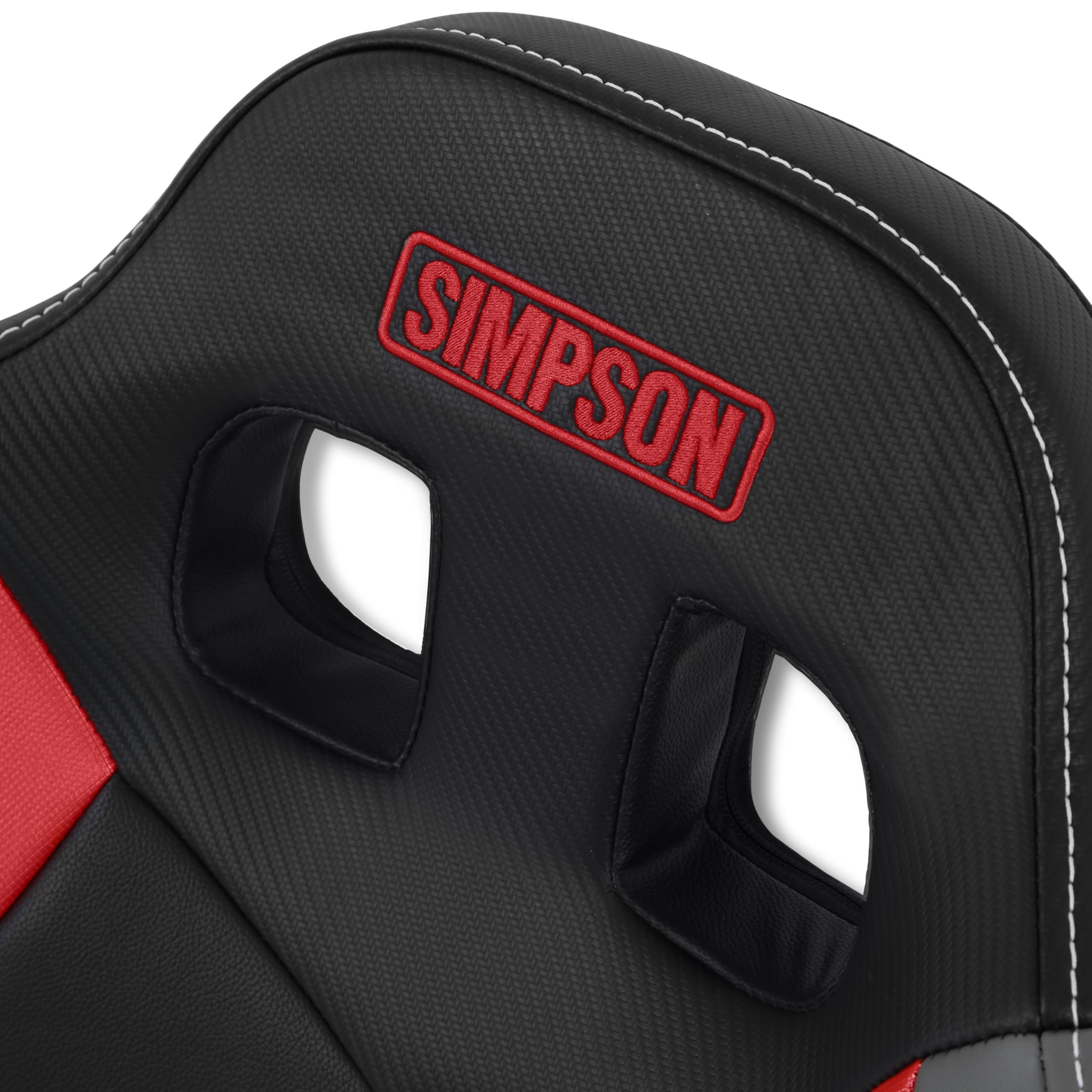 Pro Sport Simpson Racing 107-306 UTV Seat Black/Red/Gray