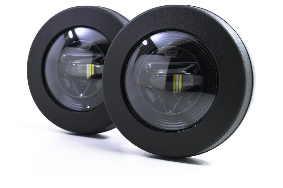 Morimoto XB LED Foglights, Type GM Foglight Plug and Play Housing Upgrade, Fits 2007-2013 GMC Sierra, DOT Approved Assembly with White LED Chips, UV Resistant, 10 Year Warranty (1x ‎LF380)