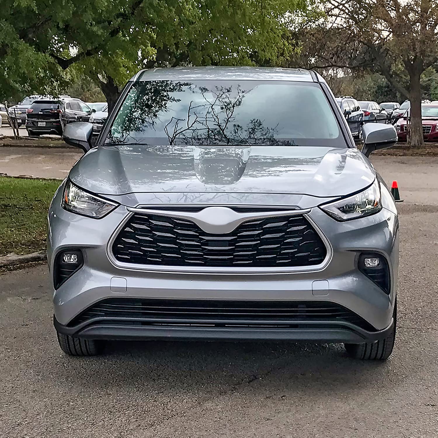 Fog Lights Spec-D Tuning + OE Wiring + Switch Compatible with 2020-2021 Toyota Highlander, L+R Pair Assembly
