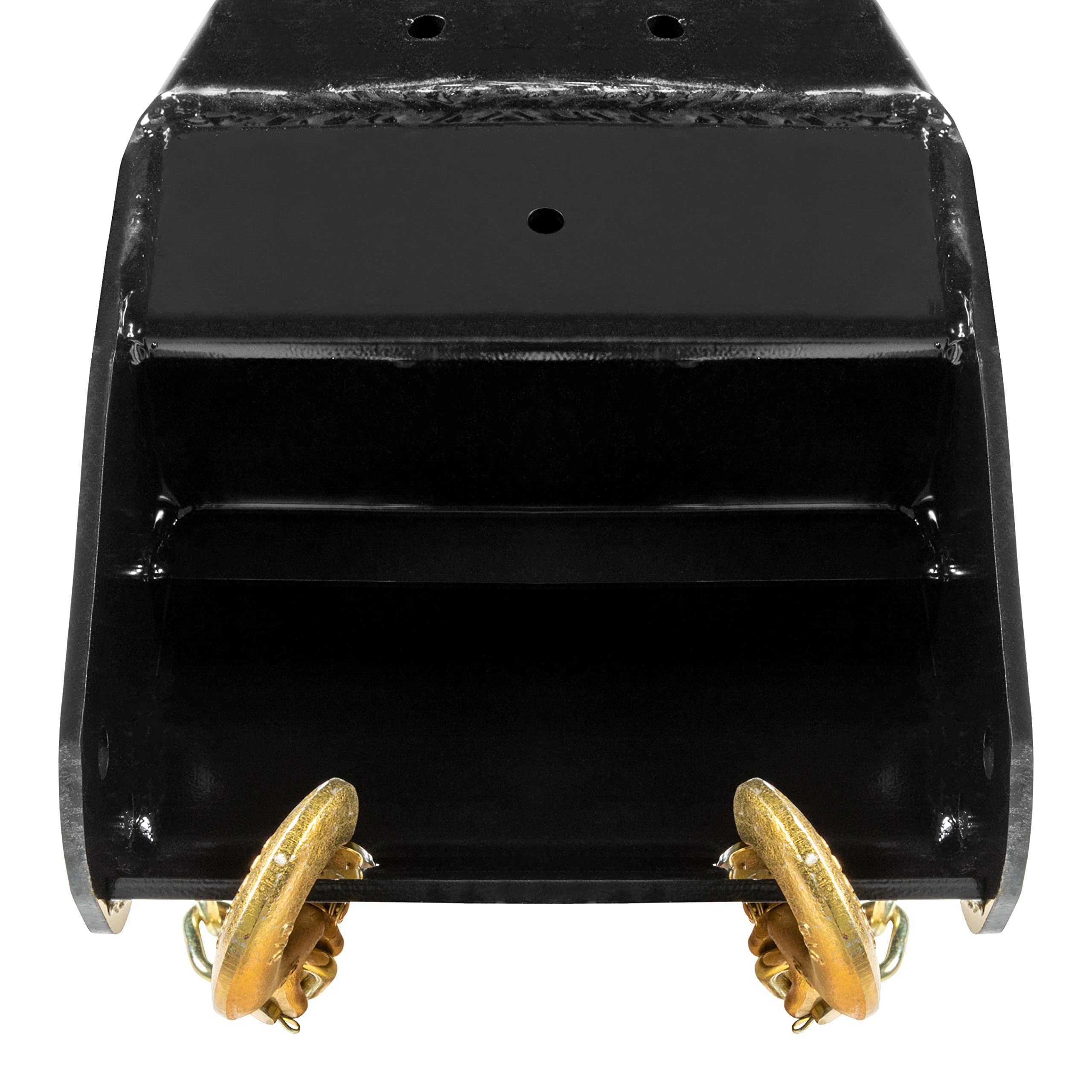 Lippert Connect Gooseneck 21K Capacity — Replaces Standard 5th Wheel Pin Boxes for RVs upfitted with Lippert Space-Saver Upper Deck Chassis — Powder Coat Finish — 1-Year Warranty - 2020043670