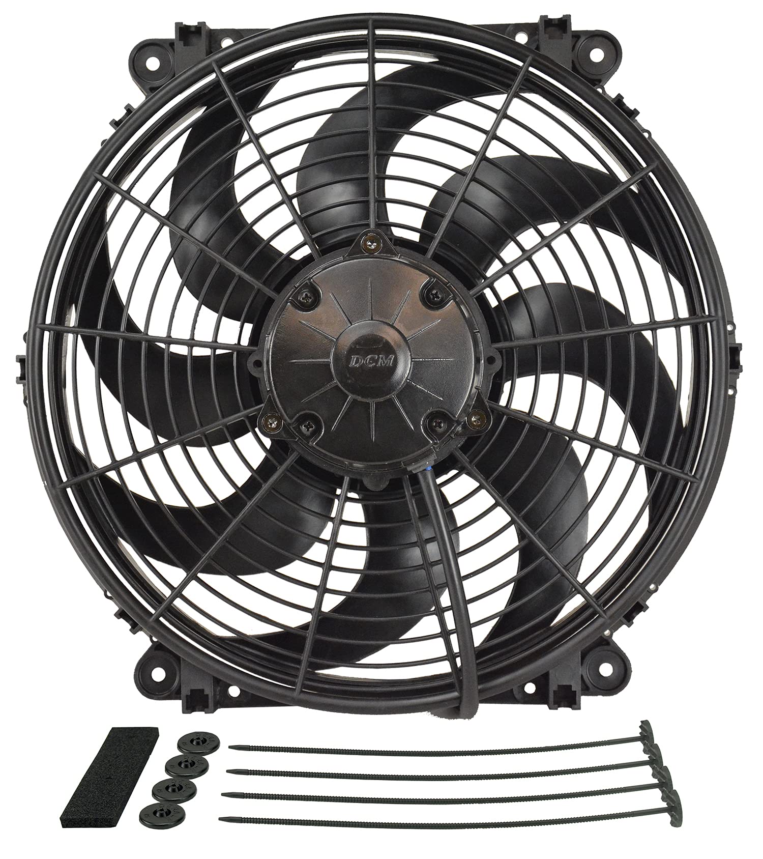 14" Derale Tornado Electric Fan Standard Kit 16624