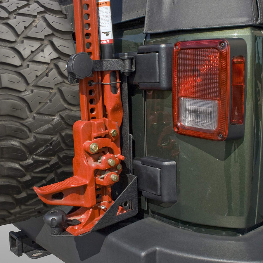 Jack Mounting Bracket Kit | Rugged Ridge | 11586.08 | Fits 2007-2018 Jeep Wrangler JK/JKU