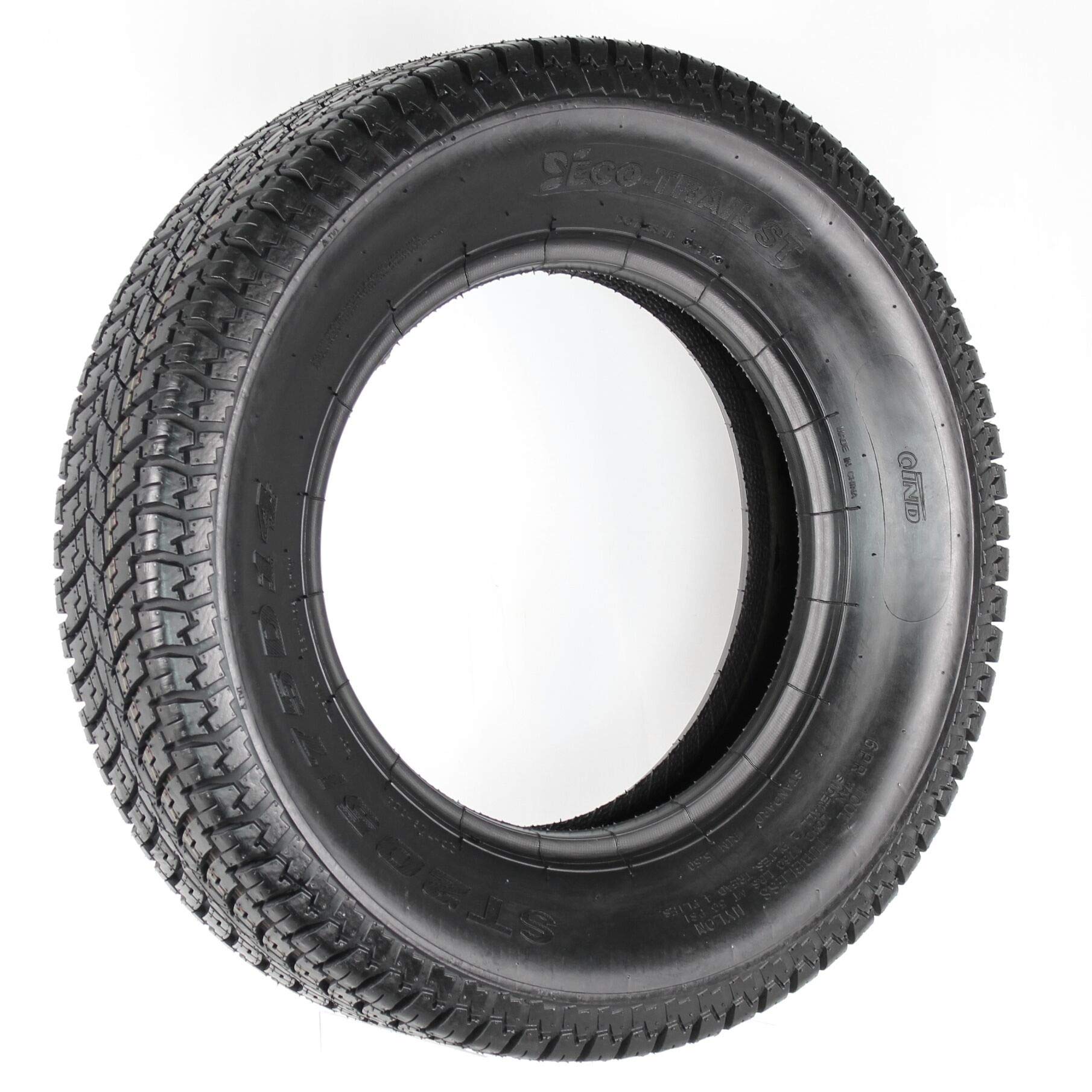 eCustomRim Bias Ply Trailer Tire ST205/75D14 ST 205/75 D 14 in. Load Range C High Speed
