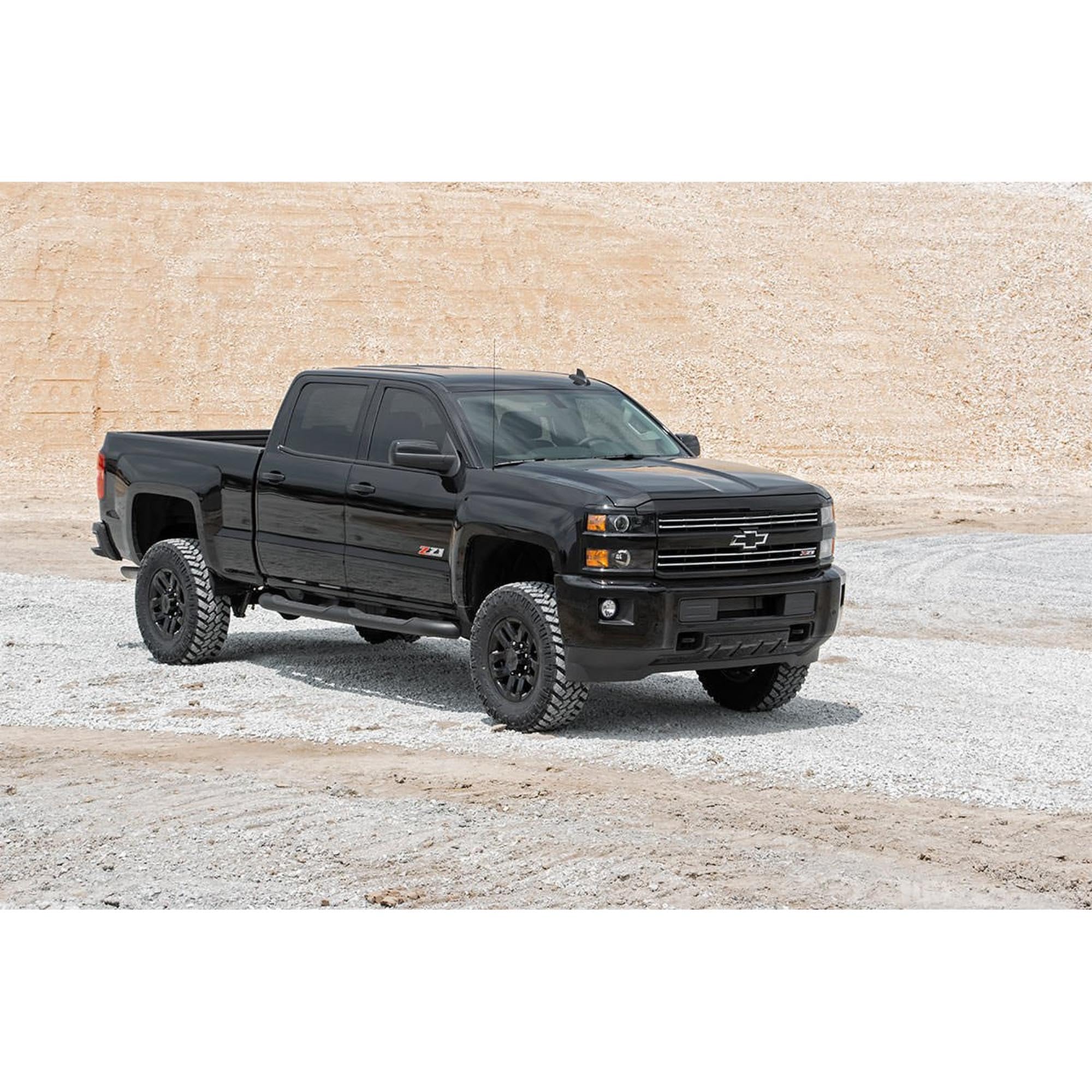 3.5" Rough Country V2 Lift Kit for 2011-2019 Chevy/GMC 2500/3500-95970RED