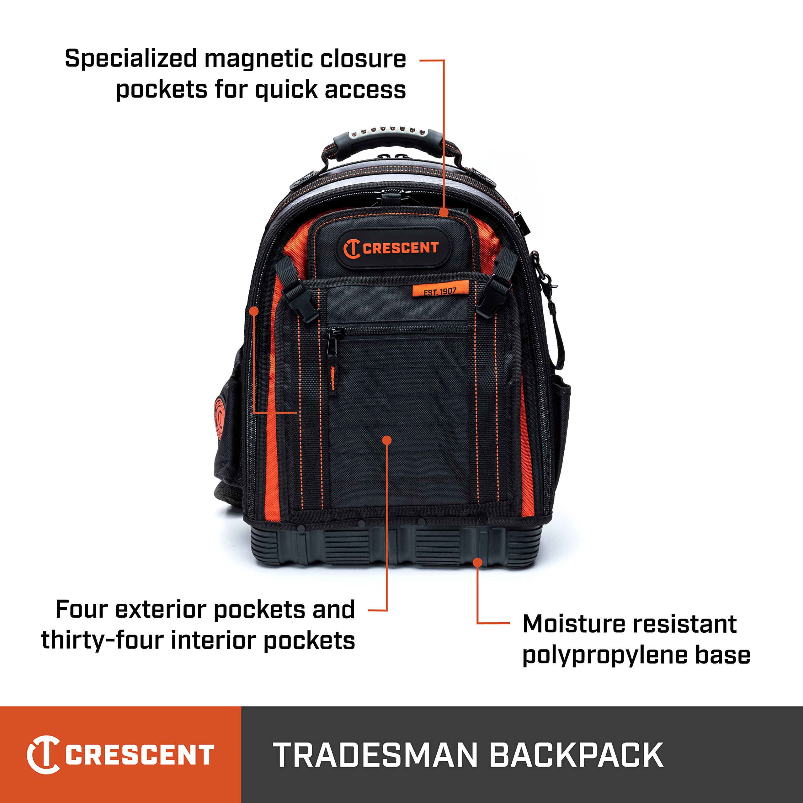 Tool Backpack Crescent Bag | CTB1000
