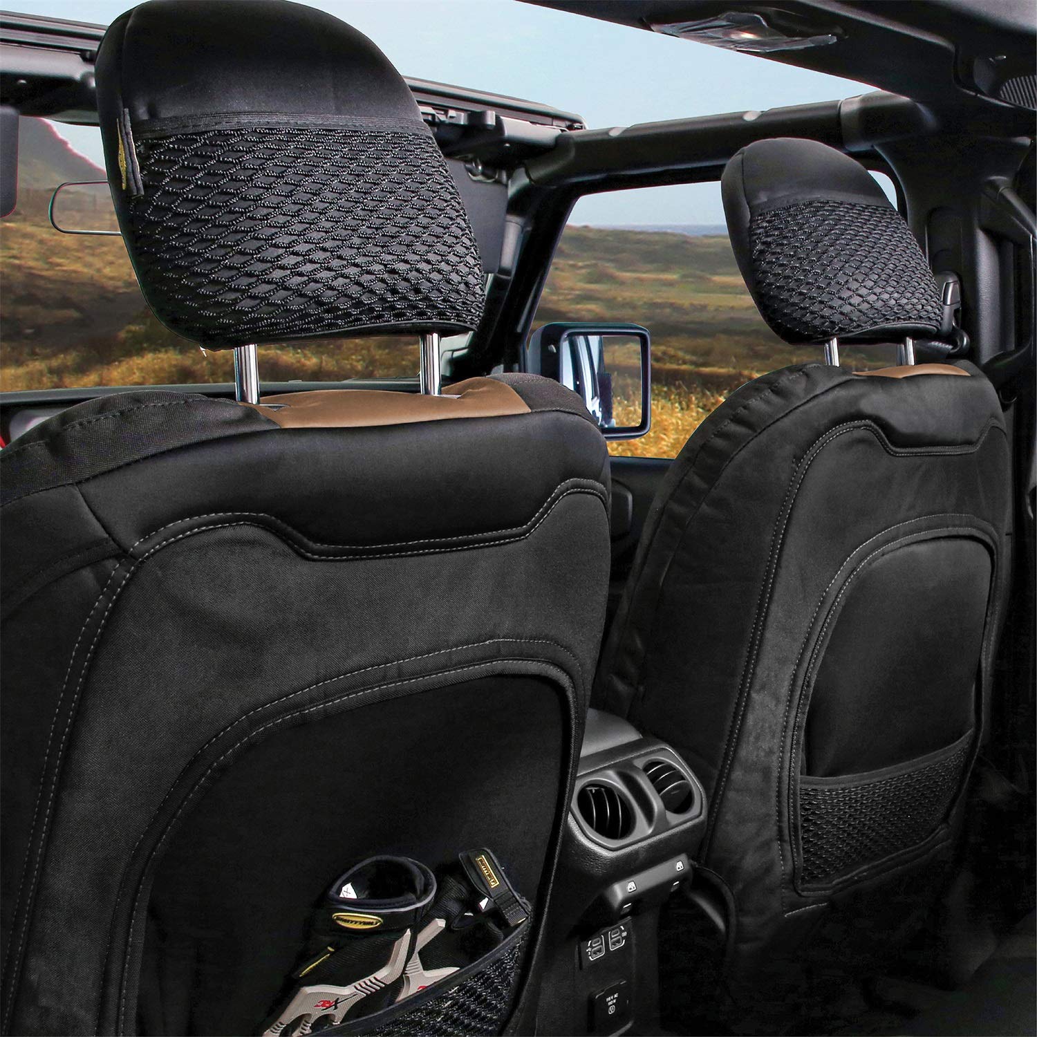 JL SmittyBilt 4DR FRONT/REAR TAN - SB577125