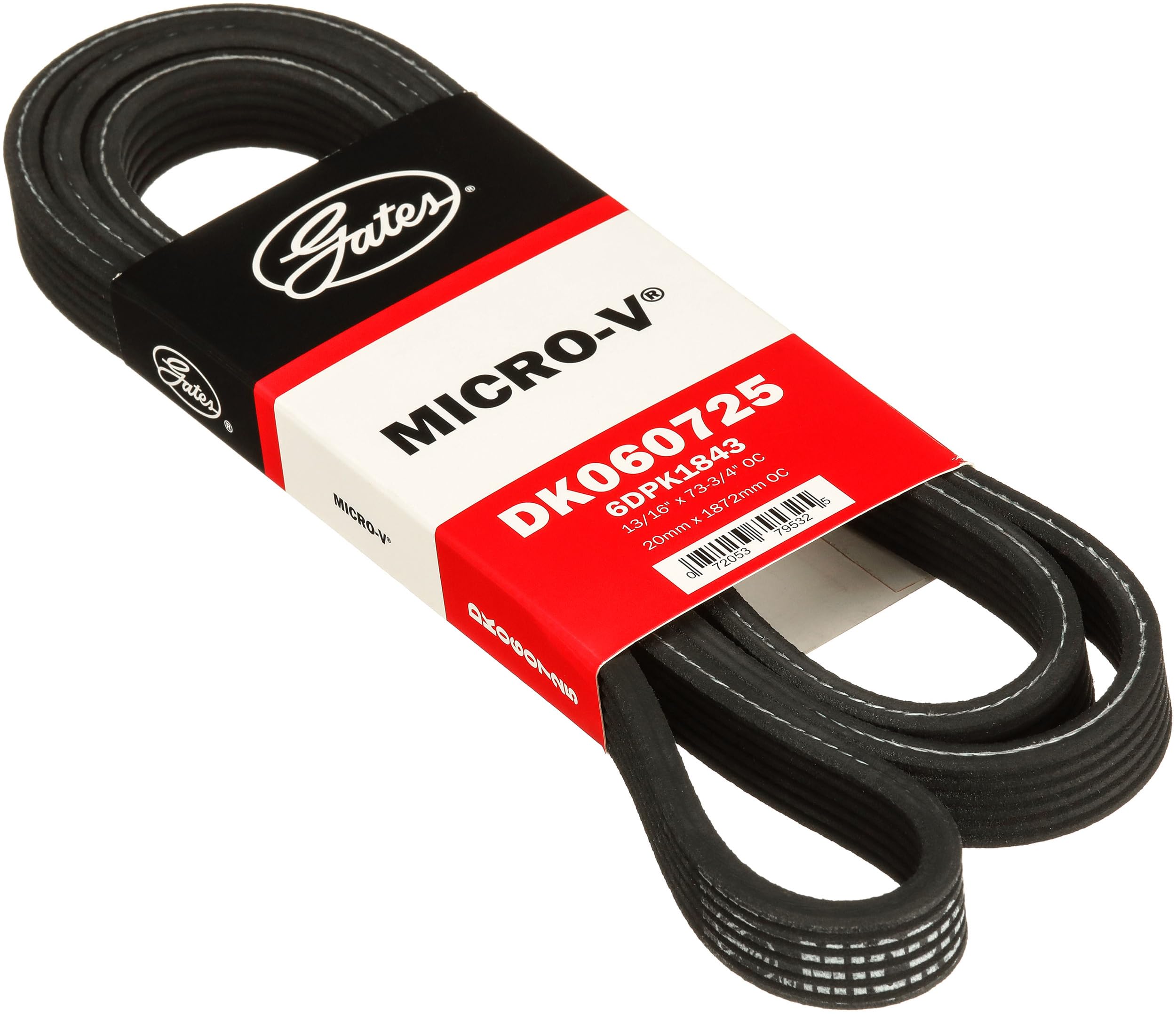 Gates Serpentine Dual-Sided Micro-V Drive Belt