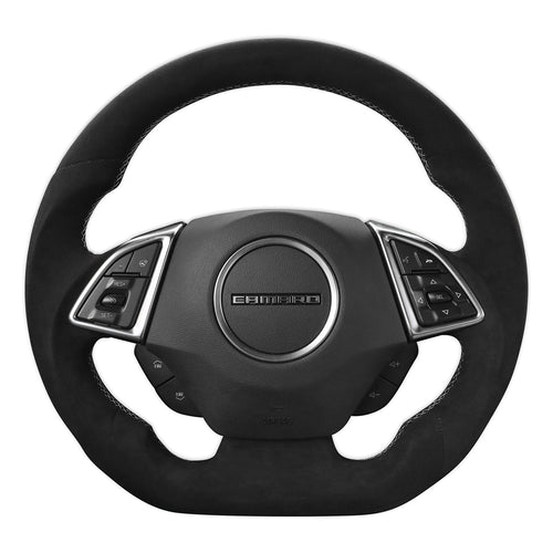 Synthetic Suede Wrapped Drake Muscle Cars CA950-14 Steering Wheel