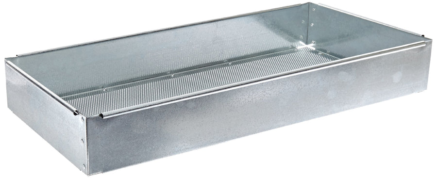 26-Gauge Justrite Coated Steel Parts Basket, 28" Length x 13" Width x 4" Depth, for 22 Gallon Floor Standing and Bench Top Rinse Tank