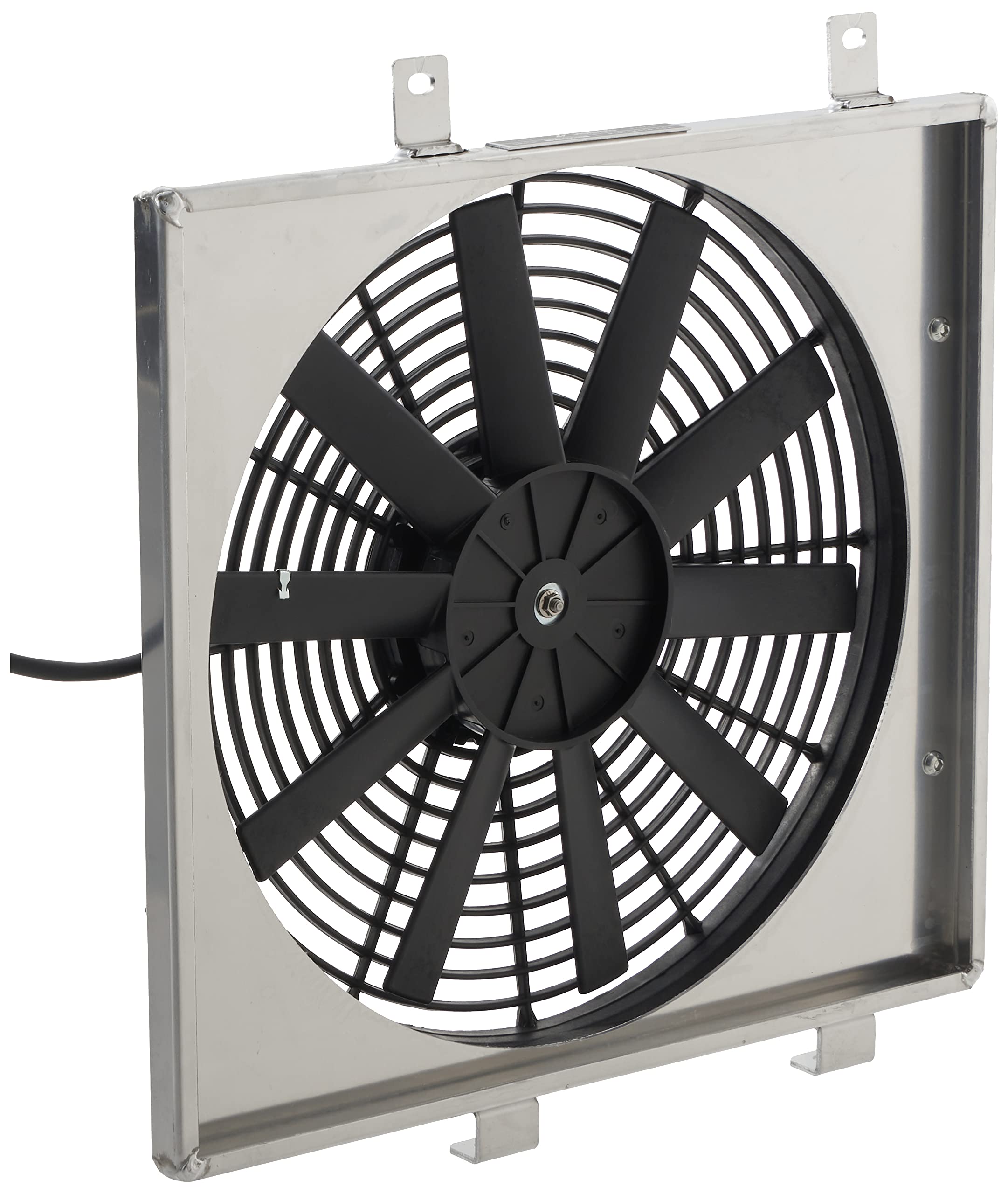 Mishimoto Performance Aluminum Fan Shroud MMFS-EVO-01 Fits Mitsubishi Lancer Evo 7/8/9 2001-2007 Silver