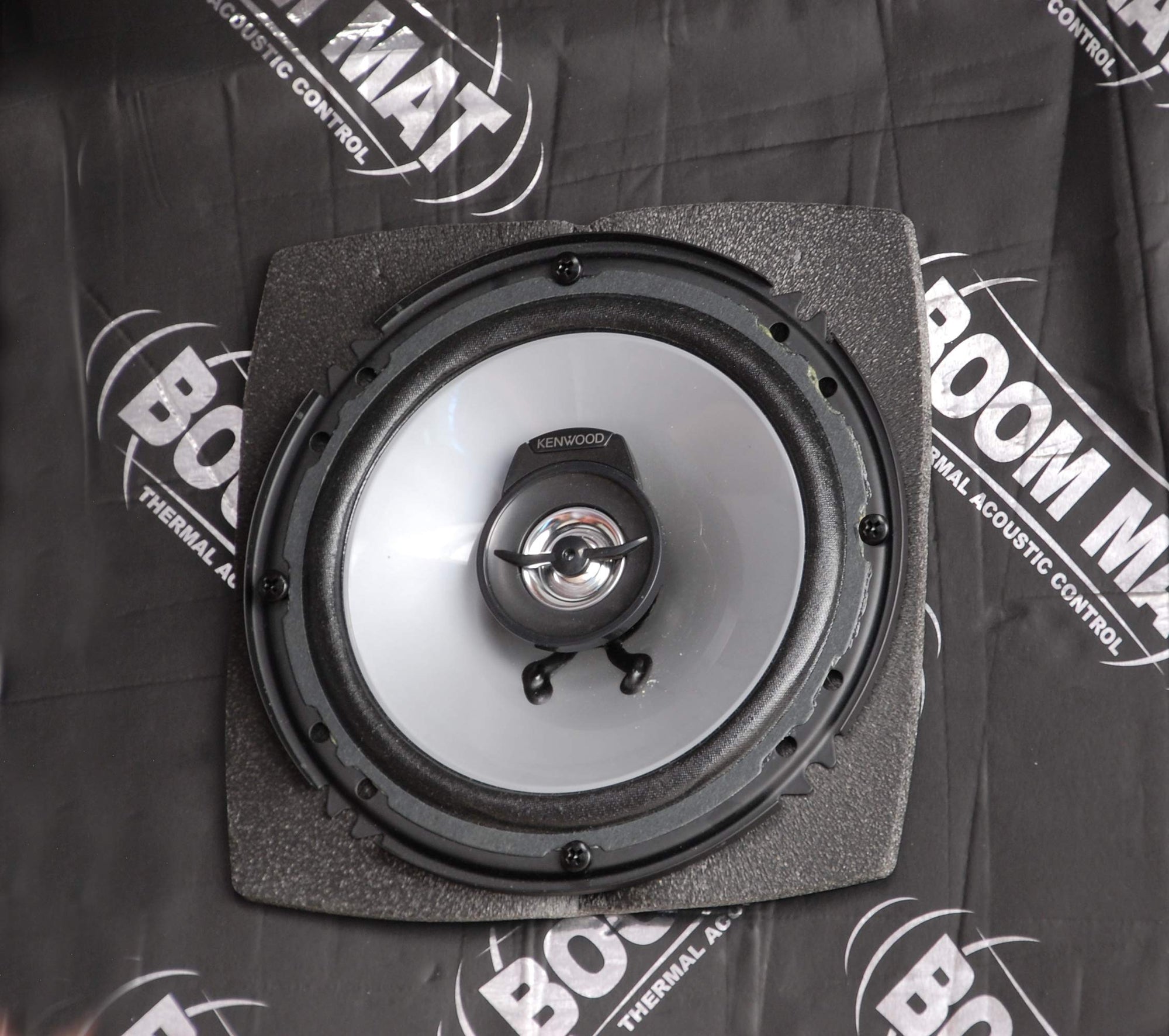 Design Engineering DEI Boom Mat 050310 Speaker Baffles, 4" Round (Pack of 2)