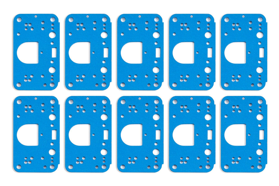 Dominator 3 Circuit Metering Block Gasket Holley 10-PK