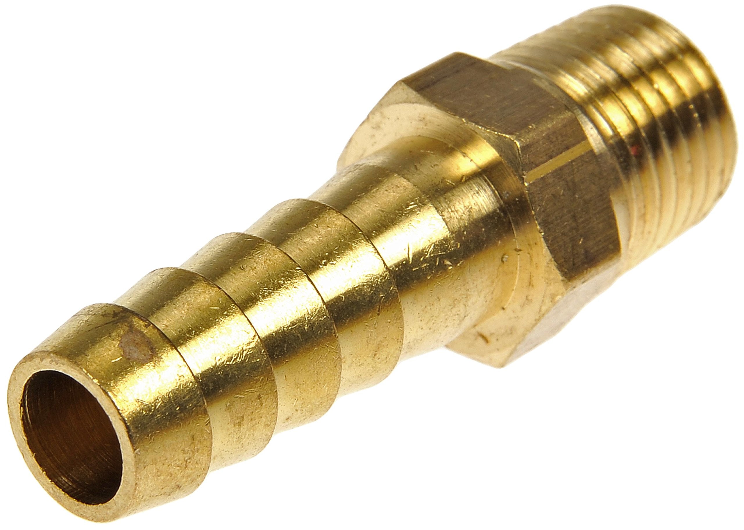 Dorman Fuel Hose Fitting 785-416D - Male Connector - 3/8 In. X 1/4 In. MNPT Universal Fit