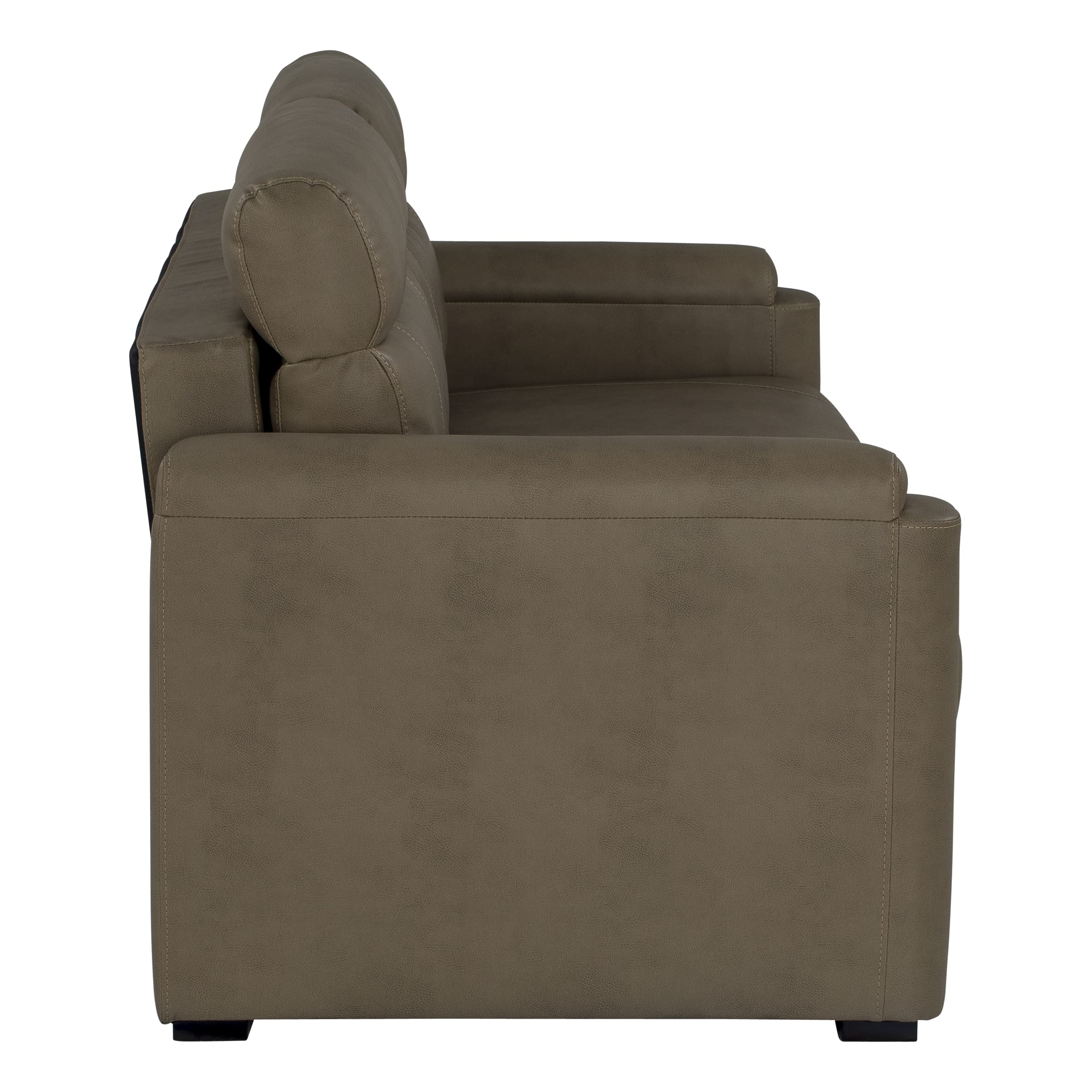68" Thomas Payne Grummond RV Tri-Fold Sofa with PolyHyde Fabric, Couch-to-Bed Conversion, Removeable Back, Easy Installation for Travel Trailers, 5th Wheels and Motorhomes - 2020128147