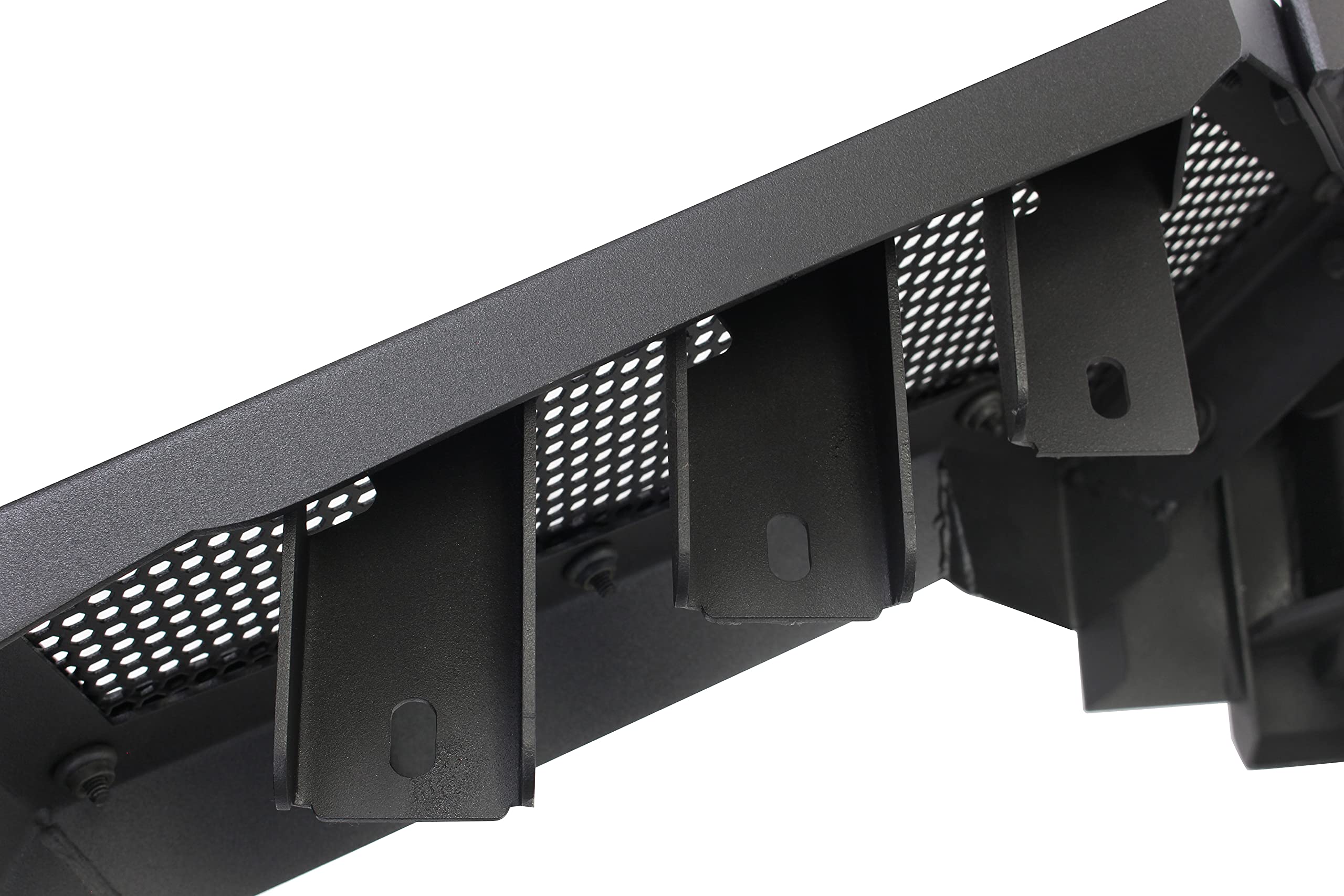 Element Go Rhino Front Bumper w/ Power Bar | Mild Steel, Textured Black | 343891T | Fits 2016 - 2023 Toyota Tacoma