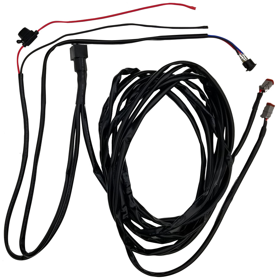 ZROADZ Universal Wiring Harness Z390020D-25A, Black