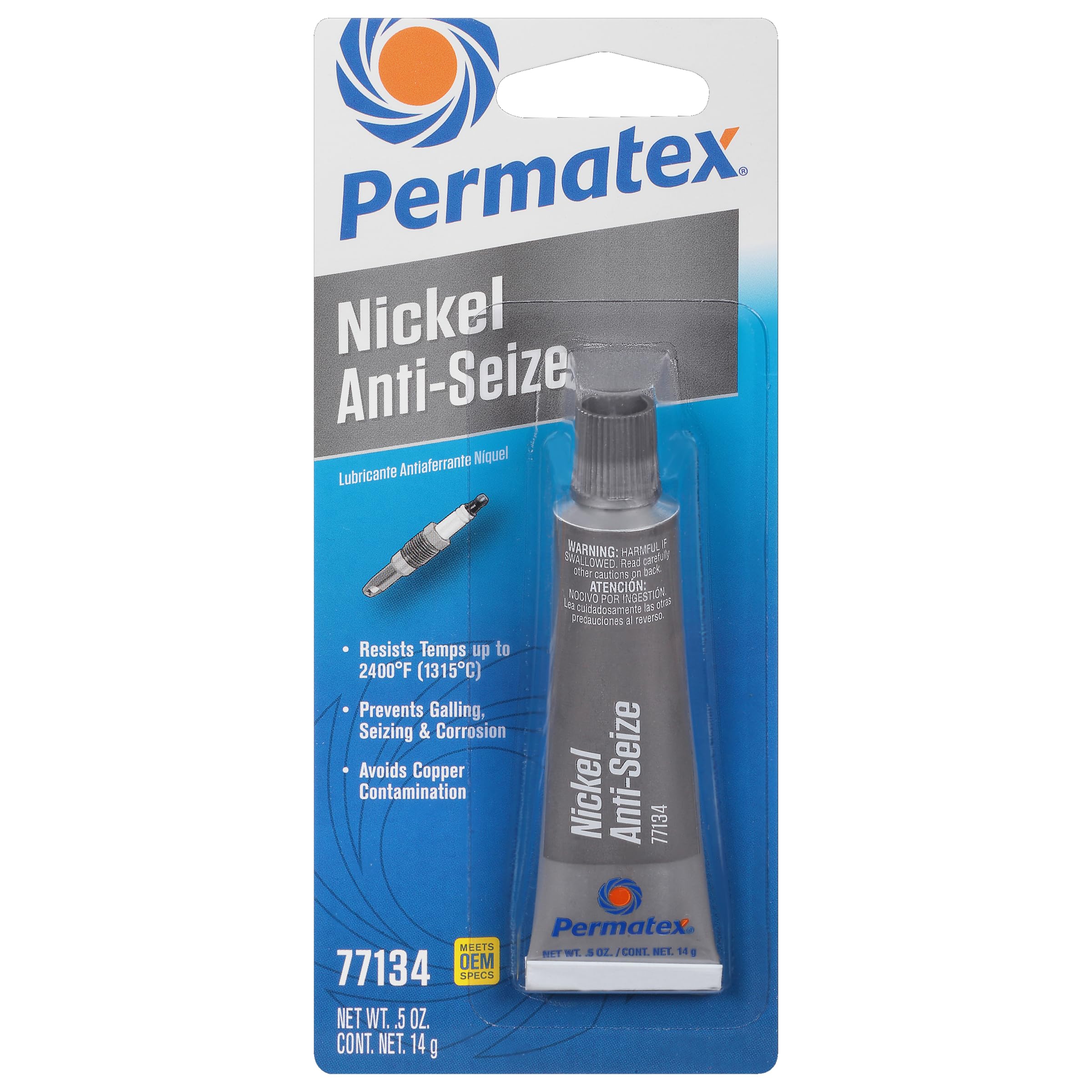 Nickel Anti-Seize Lubricant Permatex, 0.5 oz Tube