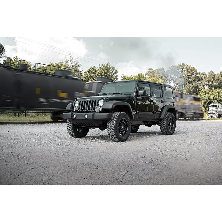 2.5" Lift Kit Rough Country for 2007-2018 Jeep Wrangler JK Unlimited - 67940
