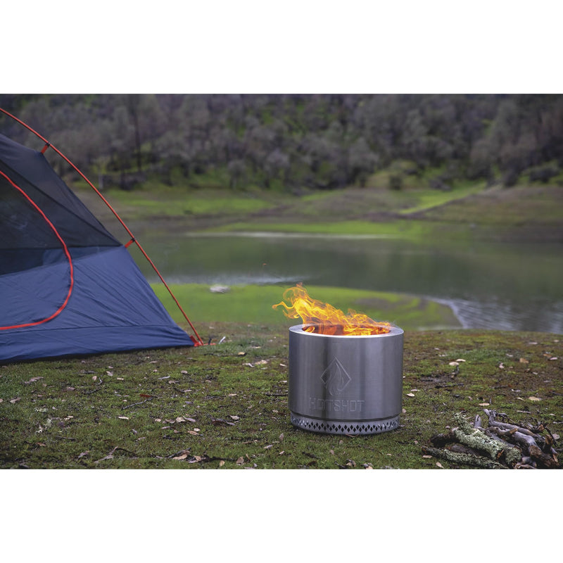 Hotshot GHP Group Traveler Wood Burning Firepit, 15in. Dia. x 12 1/2in.H, Model# 52259