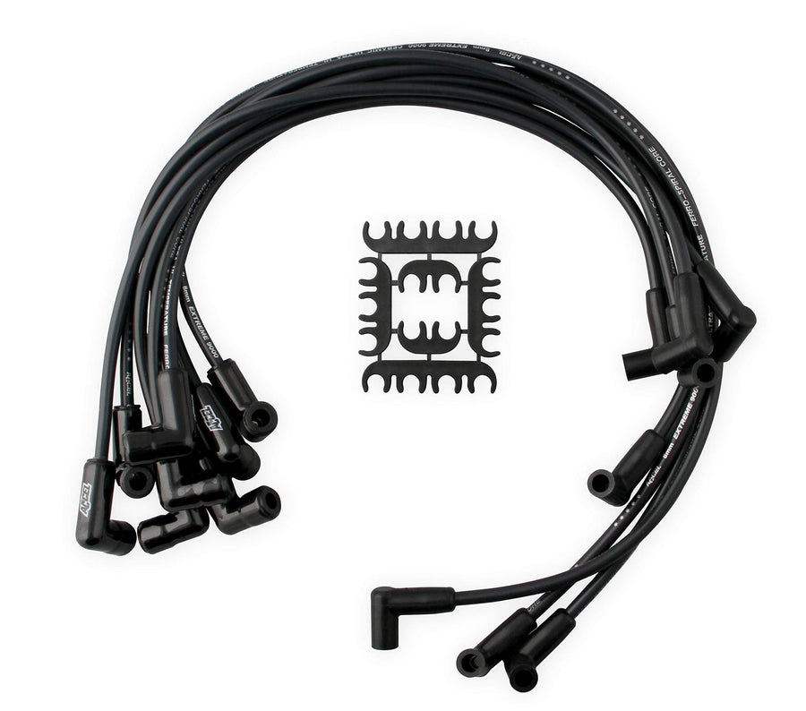 Extreme 9000 ACCEL 9011CK Spark Plug Wire Set Black Ceramic Boot