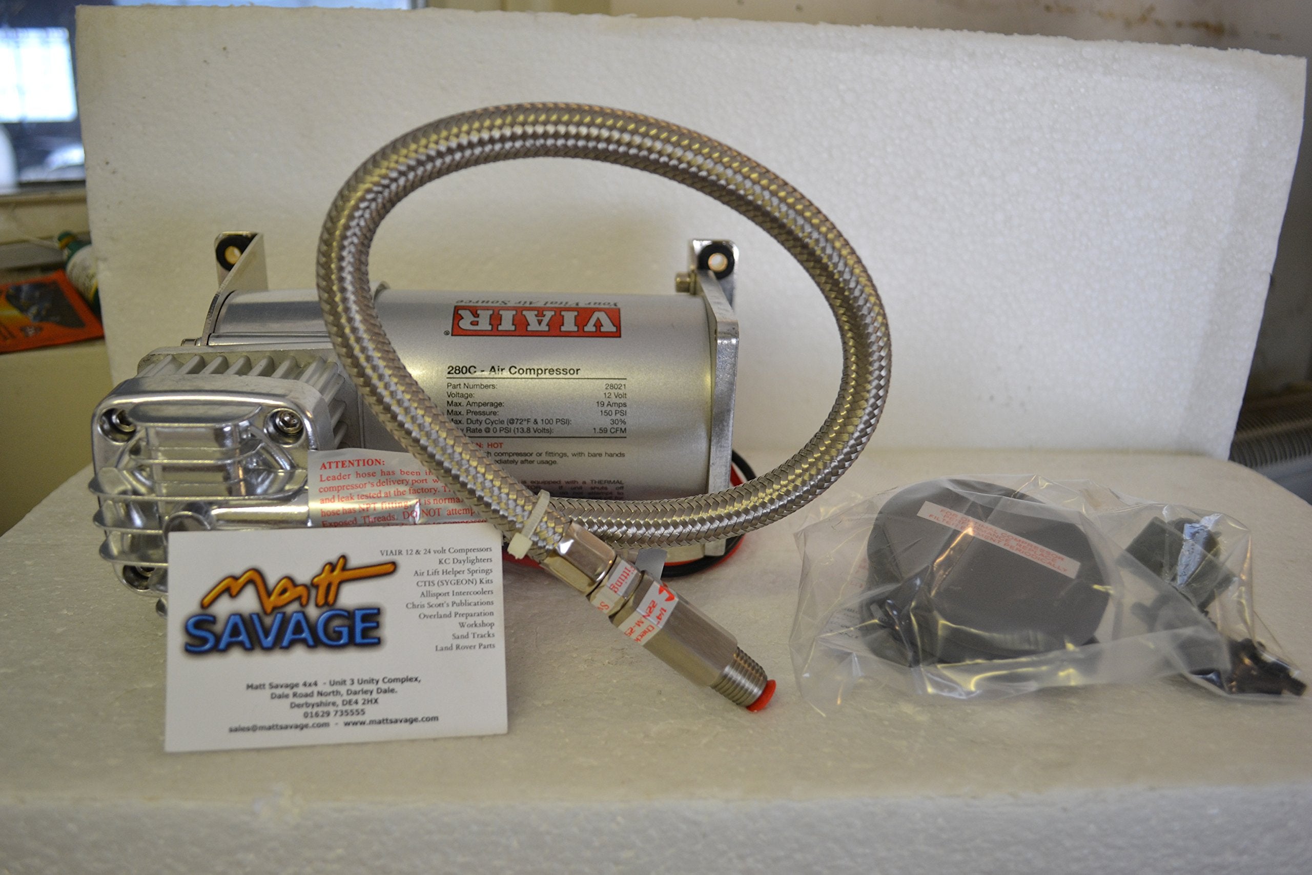 28021 Viair 200 Series 280C CE Spec Air Compressor Kit