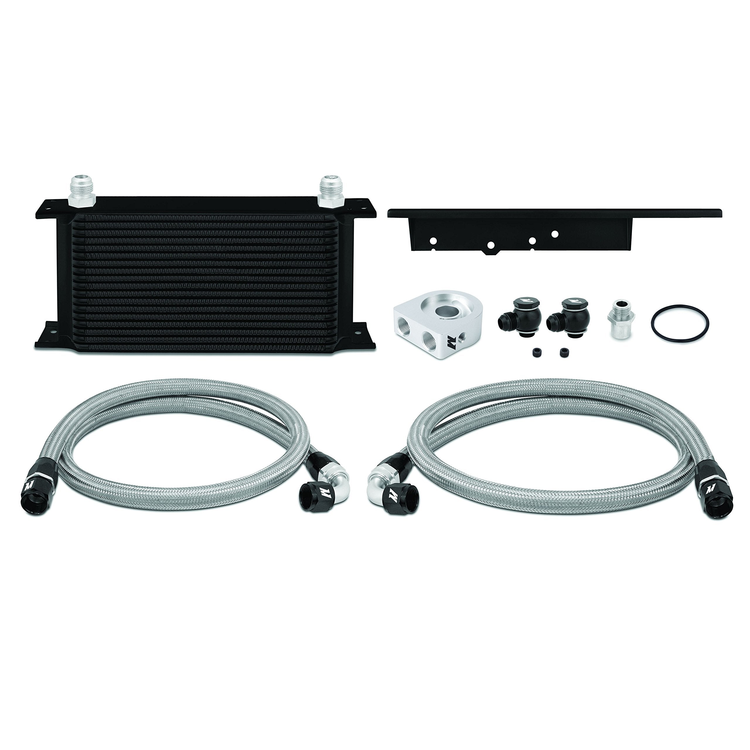 Mishimoto Oil Cooler Kit MMOC-350Z-03BK Fits Nissan 350Z 2003-2009/ Infiniti G35 2003-2007 (Coupe only) Black