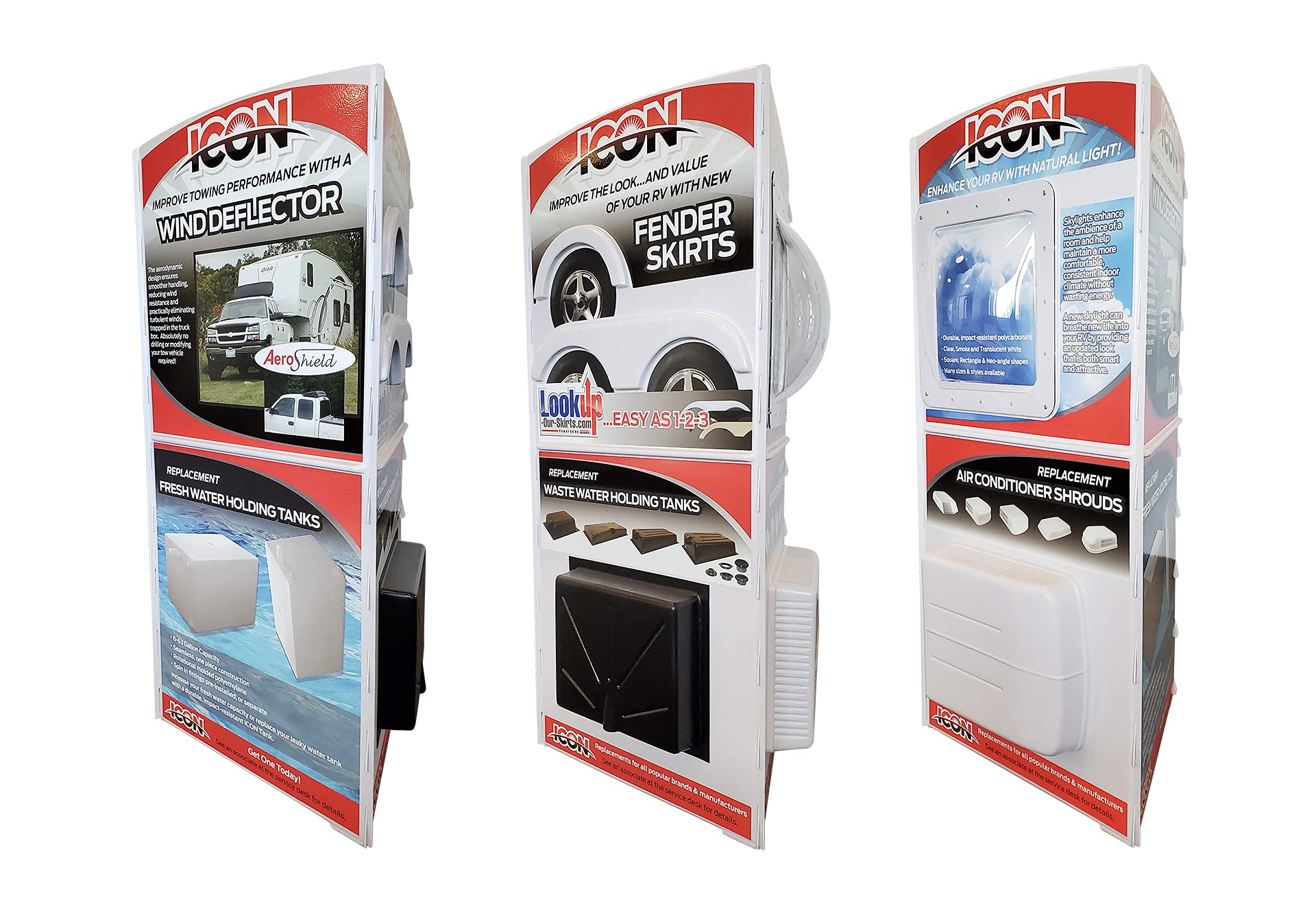 Tri Panel ICON 12200 Display
