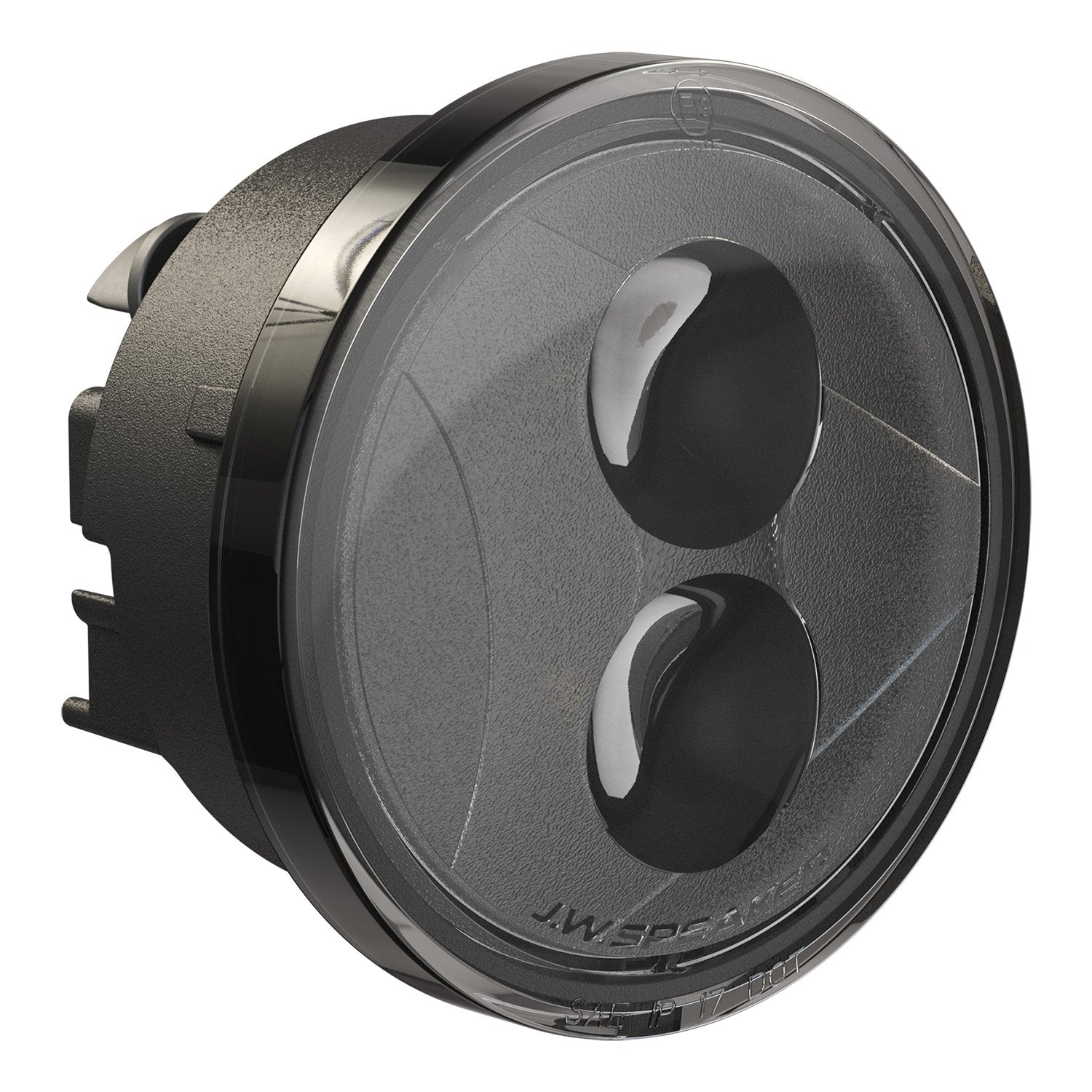 Model 239 J2 12V DOT/ECE LED Round Turn Signals J.W. Speaker 0346503 with Smoked Lens - 2 Light Kit